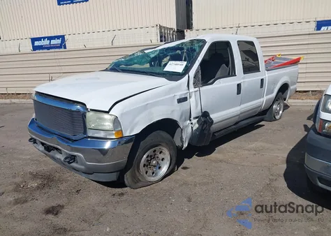 2003 Ford F-250 из США, поврежденный, VIN 1FTNW20F93EA69054
